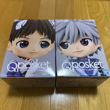 Qposket 에반게리온 에바 이카리 신지 나기사 카오루 피규어