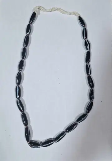 앤티크 목걸이 잠자리 구슬