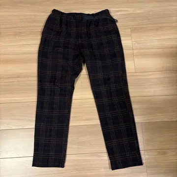 에디피스 별주 그라미치 플란넬 체크 팬츠