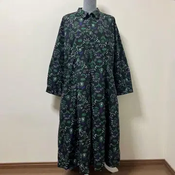 서울베리 압화 원피스 롱 원피스 여름 가을 면 100%