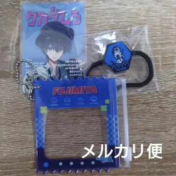 타카타무라 후지미야 발렌타인 캔뱃지 PVC 파우치 헤어 밴드