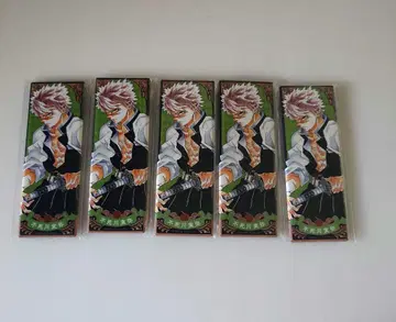 귀멸의 칼날 그림 카드 캔뱃지 컬렉션 시나즈가와 사네미