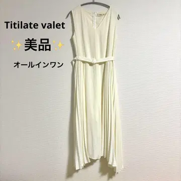 Titilate 발레 원피스 포멀 올인원 플리츠