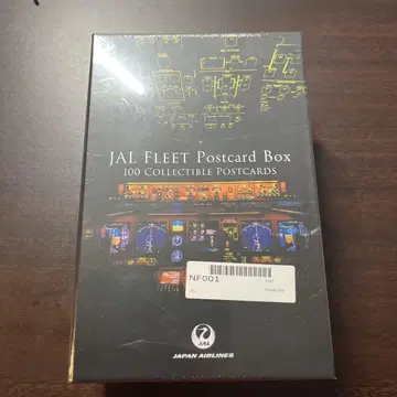 JAL FLEET 엽서 박스 미개봉 새상품