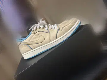 Air Jordan 1 Low 베이지/블루