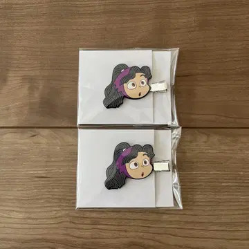 닌자 타마 란타로 앞머리 클립 아야베 키하치로 2개 세트