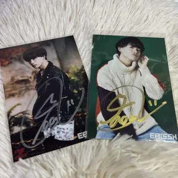 EBiSSH NAOYA 나오야 나오야의 친필 사인이 포함된 브로마이드