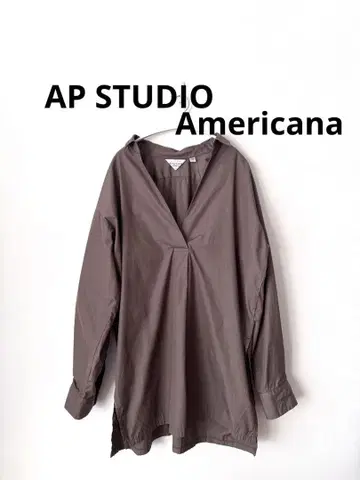 AP STUDIO 아메리카나 스키퍼 와이드 셔츠