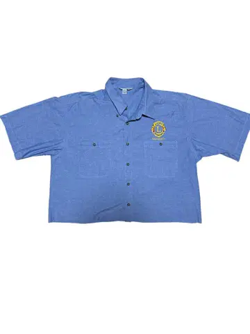 Lions Club 반팔 셔츠 XL/TG 짧은 기장