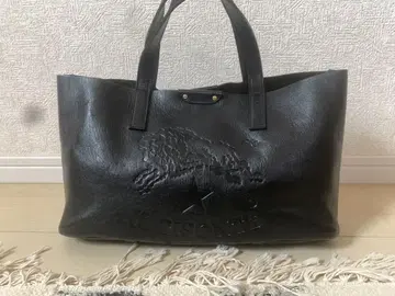일비종떼 레아 상품 빅 로고 핸드백 블랙
