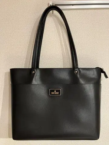 새상품급 마리콴트 MARY QUANT 토트백 비즈니스 백 블랙