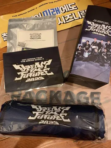 NCT DREAM 드림쇼 4 한국 서울 네이비 굿즈 풀세트