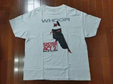 USA제 천사에게 러브 송을 무비 티셔츠 우피 골드버그 90s