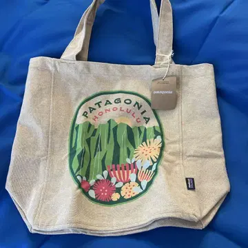 PATAGONIA 꽃무늬 토트백 대용량