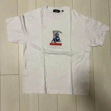 XLARGE 자수 티셔츠 화이트