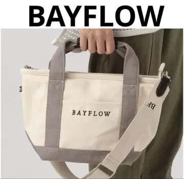 BAYFLOW [지퍼로 안심] 숄더 ZIP 로고 토트 S 사이즈