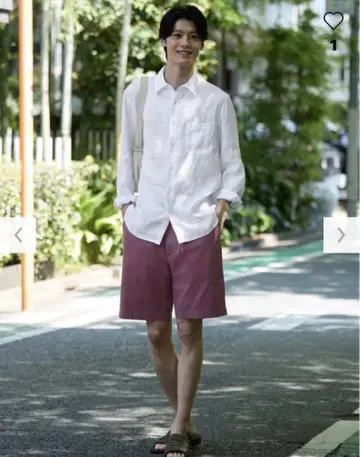 유니클로 남성용 프리미엄 린넨 셔츠