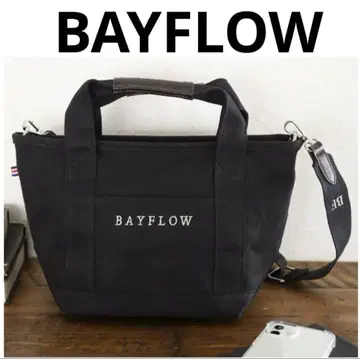 BAYFLOW [지퍼로 안심] 숄더 ZIP 로고 토트 S 사이즈