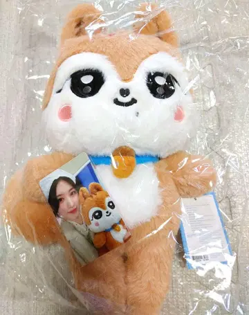 ive minive 30cm plush 달리 가울 트레이딩 카드 포함