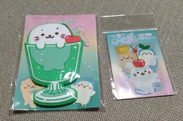 시로탄 키라슈와 스위츠 복권 멜론 소다 러버 거울 키라슈와 스티커