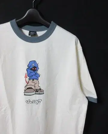 24SS HUF HUF RAZOR RINGER TEE 링거 티셔츠