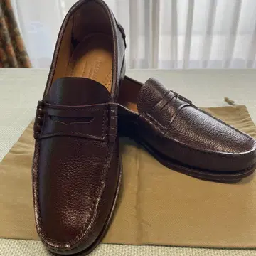 새상품급 MEERMIN 멜민 코인 로퍼 UK61/2 (25.5cm)
