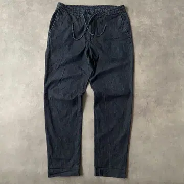 MORRIS&SONS 코튼 팬츠 데님 원단 이지 팬츠 L AY98