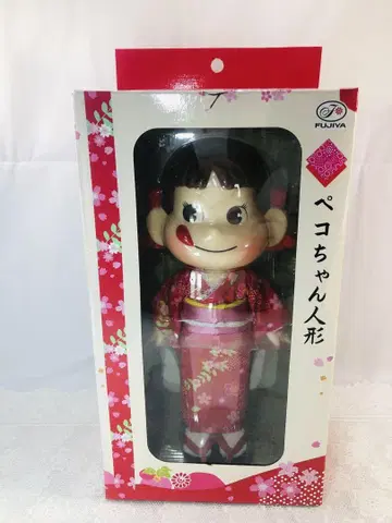 FUJIYA 페코짱 인형 벚꽃 패턴 기모노