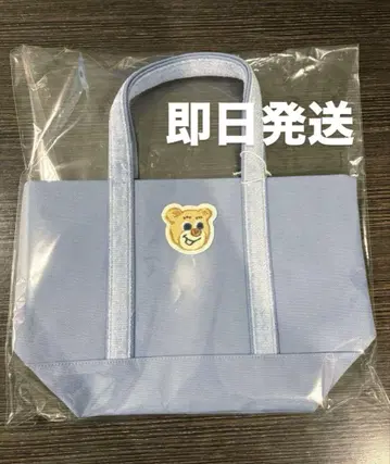 페이러 올드 테디 와펜 토트백 라이트 블루(소) 블루