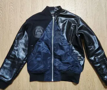 ANREALAGE PRISM DOCKING BLOUSON 가죽