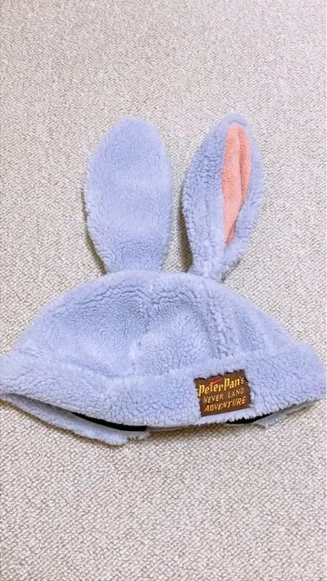 디즈니 피터팬 팬 캡 토끼