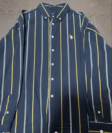 U.S. POLO ASSN. 스트라이프 셔츠 LL