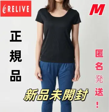 새상품 여성용 리라이브 셔츠 이너 리커버리 의류 M 사이즈 z66