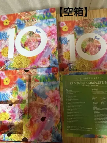 Mrs. GREEN APPLE 10&Harmony [빈 박스]