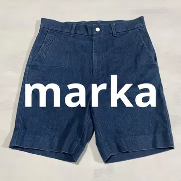 일본제 marka 데님 하프 팬츠 숏 팬츠