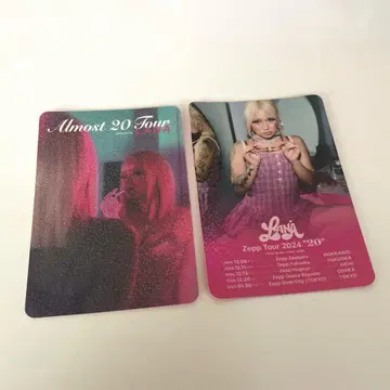 LANA Almost 20 Tour Zepp Tour 포토 카드 세트