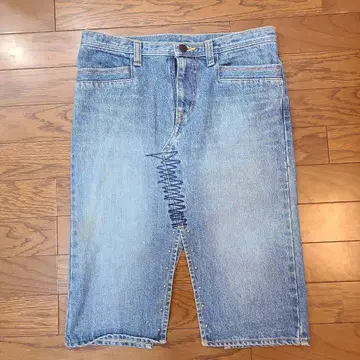 Hysteric Glamour 데님 스커트 프론트 슬릿