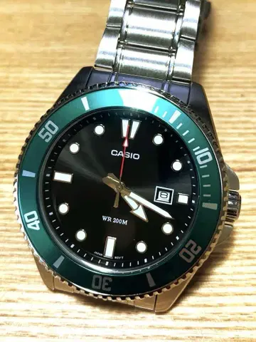 CASIO 스포츠 20기압 방수 해외 모델 MDV-107D-3AV 신품