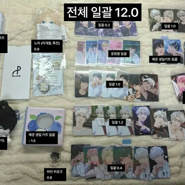 플레이브 양도 (응원봉, 포카, 솜인형 등)