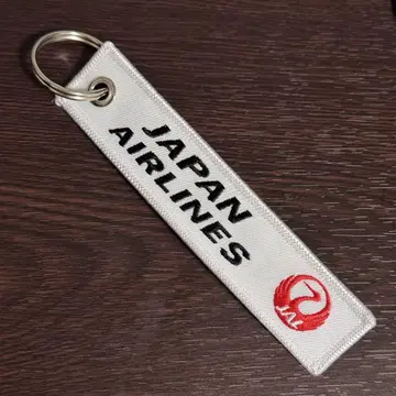 JAL 일본항공 JAPAN AIRLINES 플라이트 태그 키링 새상품