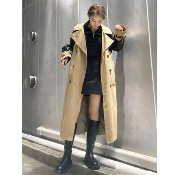 emoda 에모다 트렌치코트 볼레로 도킹 트렌치코트 자켓
