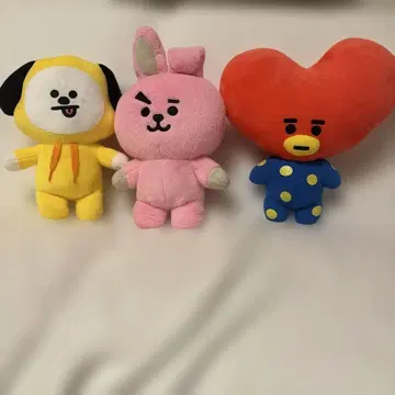 BTS 봉제 인형 묶음 판매 Chimmy Kookie Tata BTS