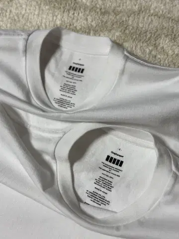 그라프페이퍼 2팩 크루넥 티셔츠