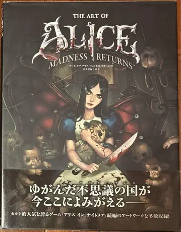 초판 The Art of Alice Madness Returns
