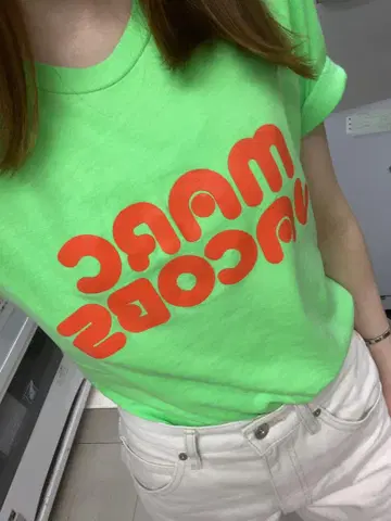 MARCJACOBS 로고 티셔츠 마크 제이콥스