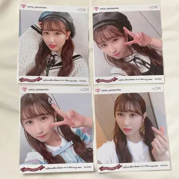 =LOVE 이코러브 스퀘어 포토 카드 야마모토 안나 겨울 투어 컴프