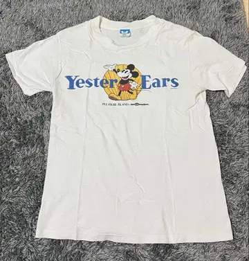 90s 미키 티셔츠 M 사이즈