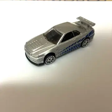 와일드 스피드 스카이라인 GT-R R34 핫휠 1/64