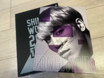 SHINee 종현 JONGHYUN 친필 사인 포함 사진집
