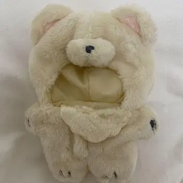 앙스타 이츠누이 의류 화이트 곰 디폴트